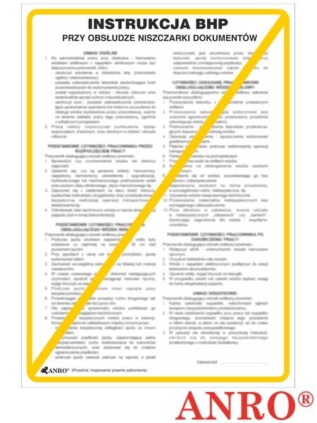 ZNAK BEZPIECZEŃSTWA ZNAK BEZPIECZEŃSTWA