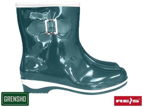 Buty gumowe PCV kalosz damskie MORNING Buty gumowe PCV kalosz damskie MORNING