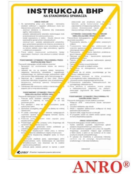 ZNAK BEZPIECZEŃSTWA ZNAK BEZPIECZEŃSTWA