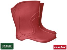 Buty robocze gumowe PCV kalosz damskie RAINBOW