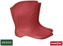 Buty robocze gumowe PCV kalosz damskie RAINBOW