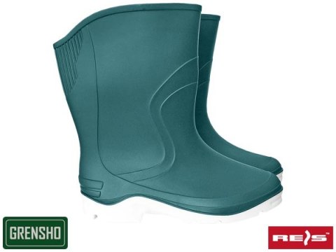 Buty robocze gumowe PCV kalosz damskie RAINBOW Buty robocze gumowe PCV kalosz damskie RAINBOW