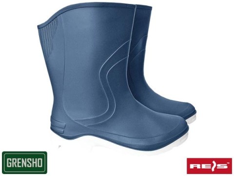 Buty robocze gumowe PCV kalosz damskie RAINBOW Buty robocze gumowe PCV kalosz damskie RAINBOW