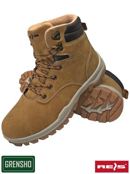 Trzewiki buty robocze zimowe ocieplane polarem BOASPEN Trzewiki buty robocze zimowe ocieplane polarem BOASPEN