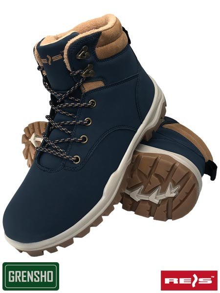 Trzewiki buty robocze zimowe ocieplane polarem BOASPEN Trzewiki buty robocze zimowe ocieplane polarem BOASPEN