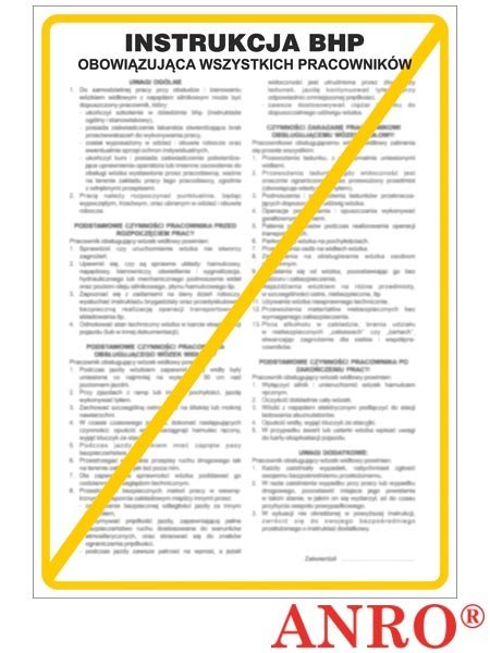 ZNAK BEZPIECZEŃSTWA ZNAK BEZPIECZEŃSTWA