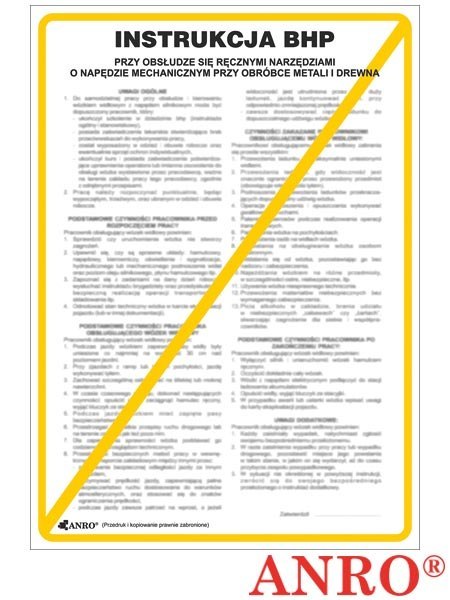 ZNAK BEZPIECZEŃSTWA ZNAK BEZPIECZEŃSTWA