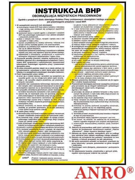 ZNAK BEZPIECZEŃSTWA ZNAK BEZPIECZEŃSTWA