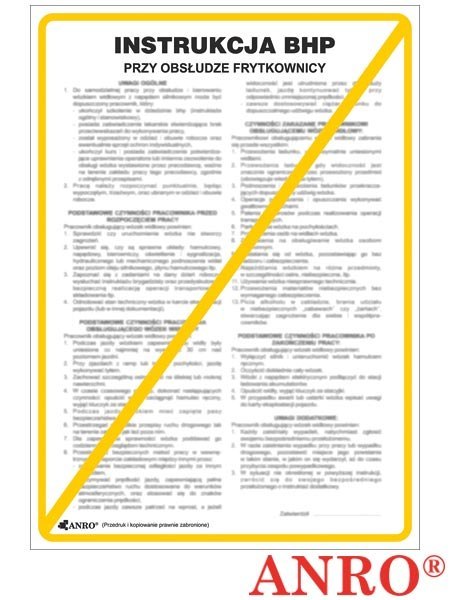 ZNAK BEZPIECZEŃSTWA ZNAK BEZPIECZEŃSTWA