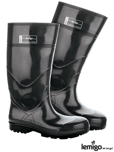 Buty robocze gumowe PCV S4 odporne m.in. na działanie kwasów BLBART Buty robocze gumowe PCV S4 odporne m.in. na działanie kwasów BLBART