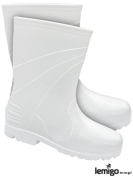 Buty robocze gumowe EVA ocieplane zima kalosz białe WELLINGTON-K Buty robocze gumowe EVA ocieplane zima kalosz białe WELLINGTON-K