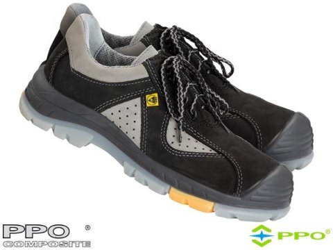 Półbuty robocze S1 Buty chroniące przed efektem ESD - antyelektrostatyczne BPPOP703 Półbuty robocze S1 Buty chroniące przed efektem ESD - antyelektrostatyczne BPPOP703
