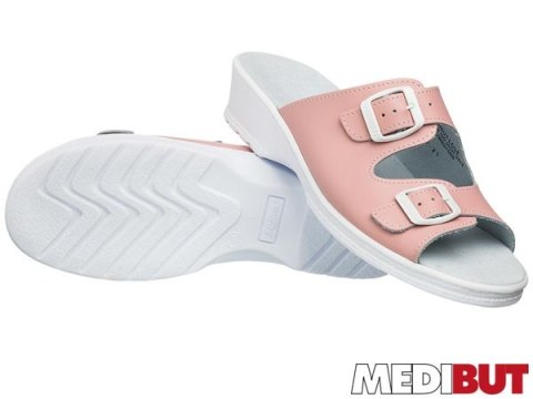 Klapki robocze ortopedyczne skóra BMKLA2PAS Klapki robocze ortopedyczne skóra BMKLA2PAS
